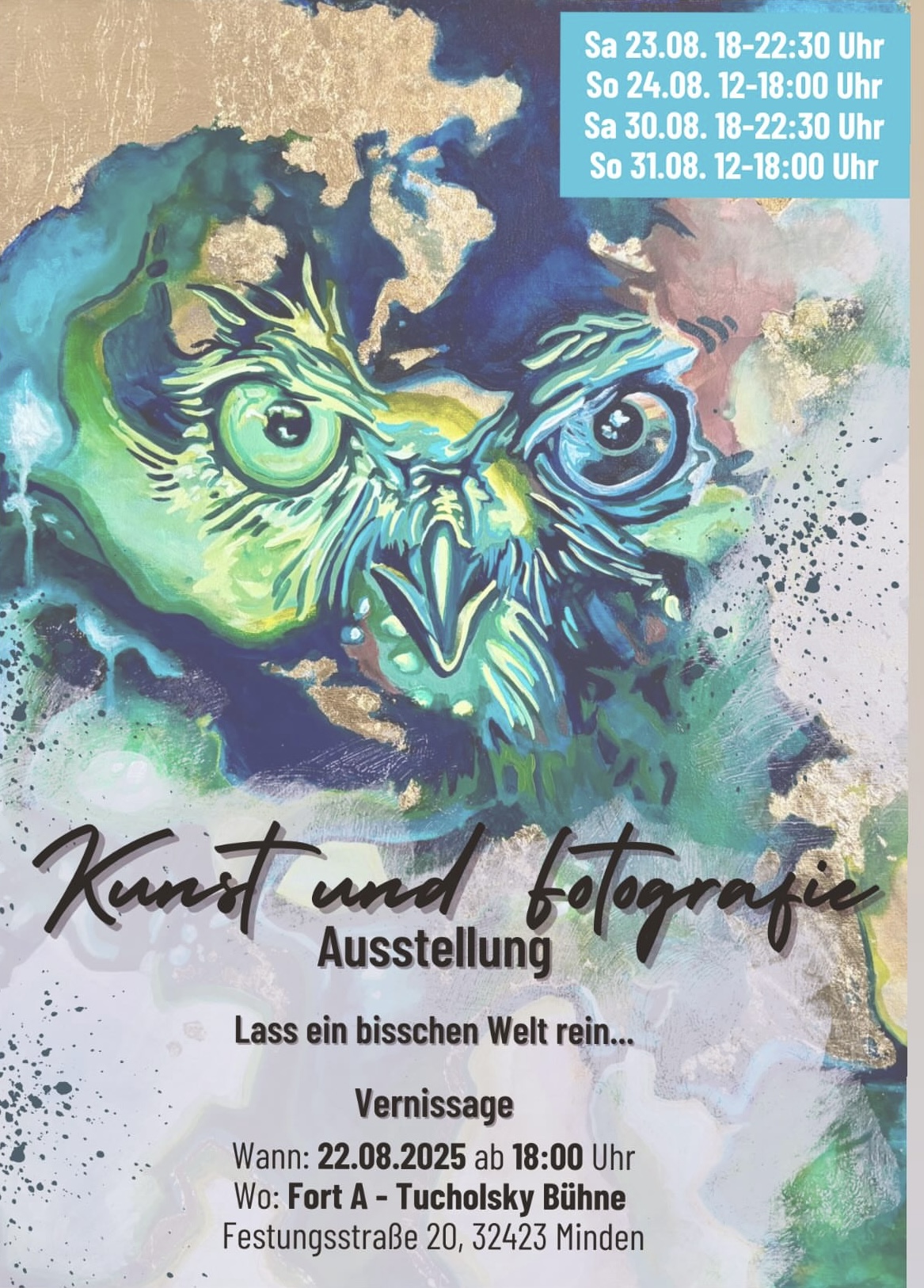 Lass ein bisschen Welt rein …